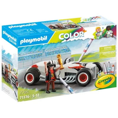Playmobil Color 71376 Гоночный автомобиль Hot Rod 20 деталей