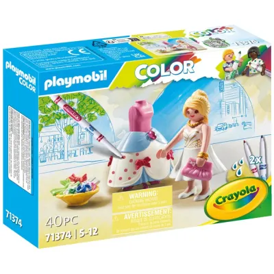 Playmobil Color 71374 Модное платье 40 деталей