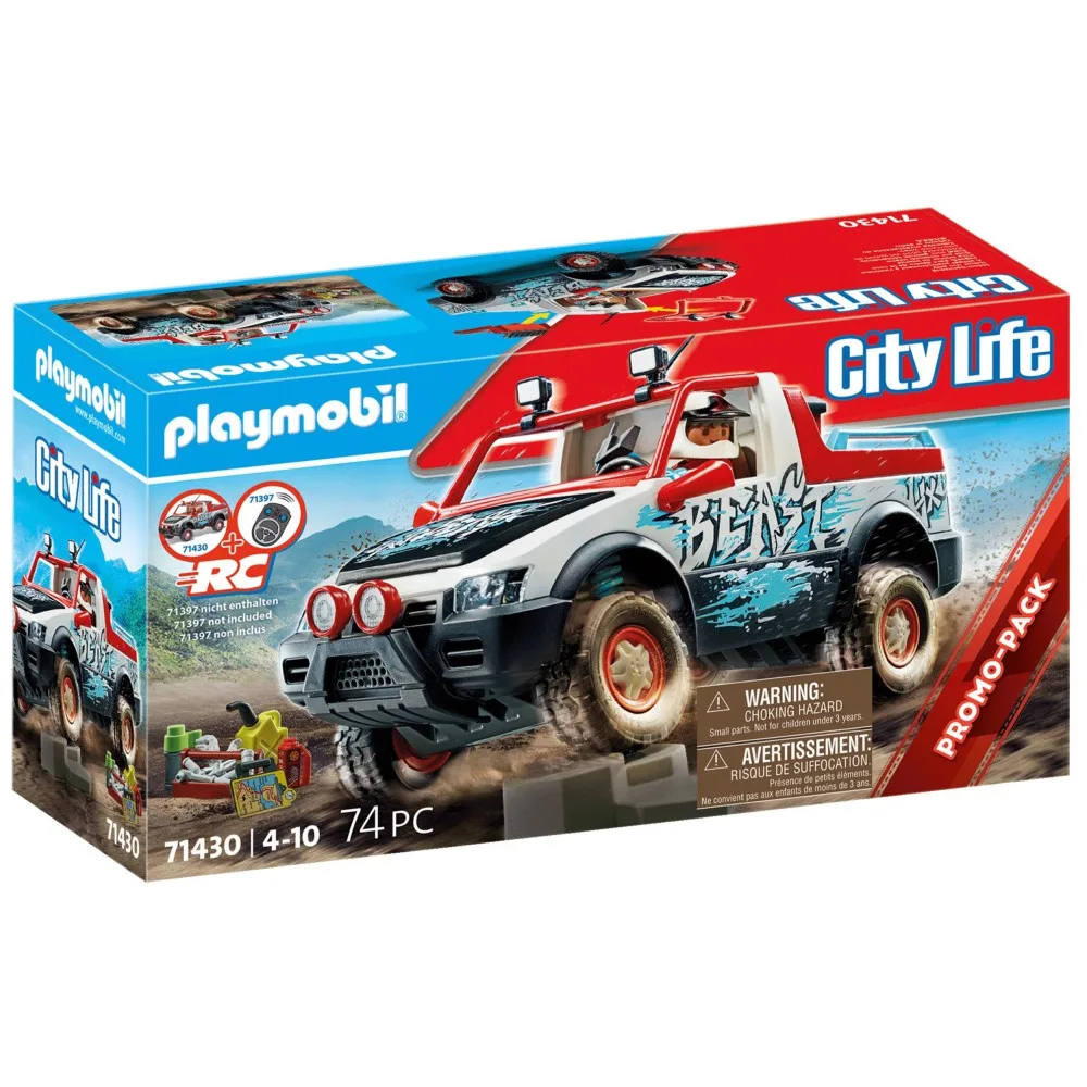 Playmobil City Life 71430 Гоночный автомобиль 74 детали