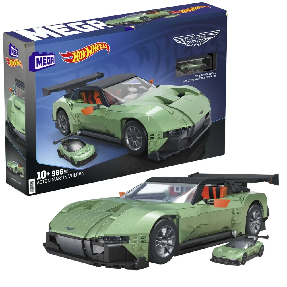 MEGA Brands HMY97 — Конструктор MEGA Hot Wheels Aston Martin Vulcan