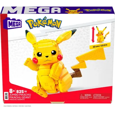 MEGA Pokemon - Большой Pikachu Набор строительных блоков 825 элементов FVK81
