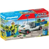 Playmobil City Action 71433 Уборка города на электромобиле 42 детали — фото 1