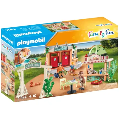 Игровой набор Playmobil 71424 Кемпинг Family Fun 71424 100 деталей