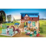 Playmobil Horses 71352 of Waterfall Иппотерапия и ветеринарная клиника 164 детали — фото 3