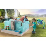Playmobil Horses 71352 of Waterfall Иппотерапия и ветеринарная клиника 164 детали — фото 5