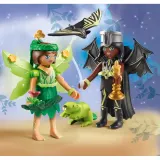 Игровой набор Playmobil Ayuma 71350 «Лесная фея и Летучая фея с таинственными зверятами» 71350 — фото 3