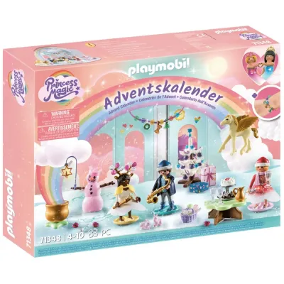 Адвент-календарь Playmobil 71348 Рождество под радугой 83 детали