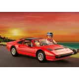 Игровой набор Playmobil 71343 Автомобиль Ferrari 308 GTS Quattrovalvole 71343 48 деталей — фото 5