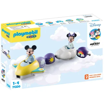 Playmobil 71320 1.2.3 & Disney Прогулка в облаках Микки и Минни 7 деталей