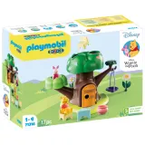 Playmobil 71316 1.2.3 & Disney Домик на дереве Винни-Пуха и Пятачка 17 деталей — фото 1