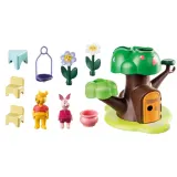 Playmobil 71316 1.2.3 & Disney Домик на дереве Винни-Пуха и Пятачка 17 деталей — фото 2