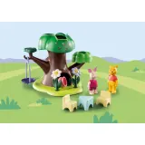 Playmobil 71316 1.2.3 & Disney Домик на дереве Винни-Пуха и Пятачка 17 деталей — фото 3