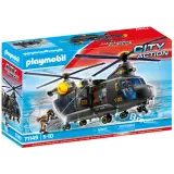 Игровой набор Playmobil 71149 Спасательный вертолёт спецподразделения 71149 117 деталей — фото 1