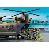 Игровой набор Playmobil 71149 Спасательный вертолёт спецподразделения 71149 117 деталей — фото 8