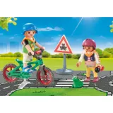 Playmobil City Life 71332 Курсы велосипедной езды 34 детали — фото 4