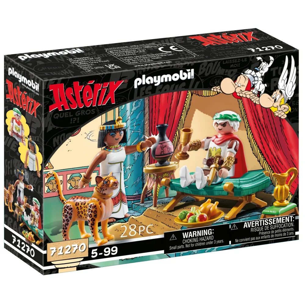 Playmobil Asterix 71270 Цезарь и Клеопатра 28 деталей