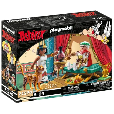 Playmobil Asterix 71270 Цезарь и Клеопатра 28 деталей