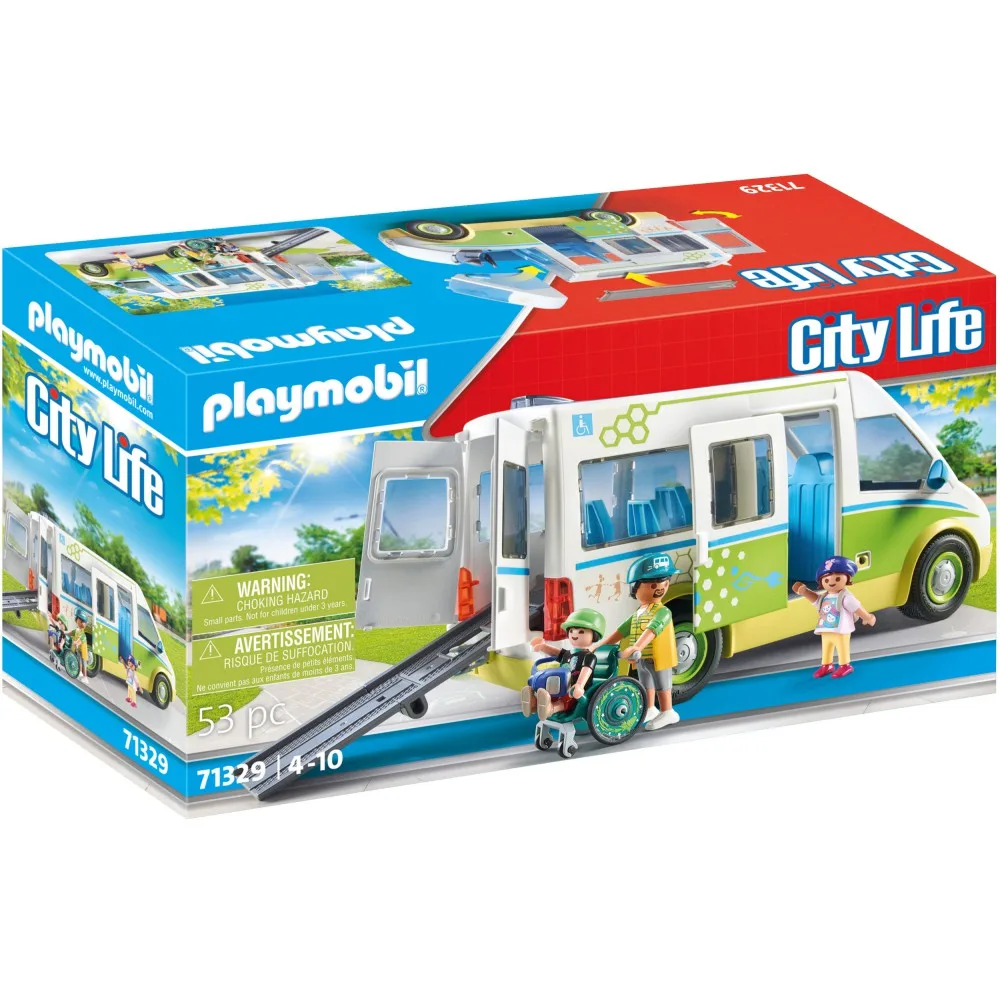Playmobil City Life 71329 Школьный автобус 53 детали