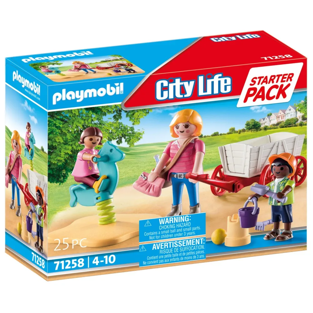 Playmobil City Life 71258 Няня с коляской 25 деталей