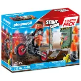 Игровой набор Playmobil 71256 Каскадёрское шоу со стеной огня 71256 29 деталей — фото 1
