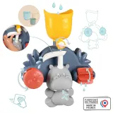 Игрушка для купания Smoby Little 140405 бегемот развивающая для малышей от 12 месяцев — фото 3