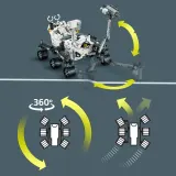 LEGO Technic - NASA Mars Rover Perseverance 42158 => LEGO Technic - NASA Марсоход Perseverance 42158 — фото 7