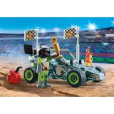 Игровой набор Playmobil 71044 Каскадёрский гоночный автомобиль Stunt Show 71044 45 деталей — фото 4