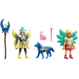 Playmobil Ayuma 71236 Лунная и хрустальная феи с животными 16 деталей — фото 2