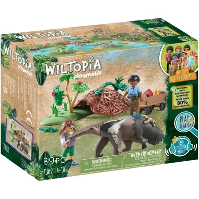Игровой набор Playmobil Wiltopia 71012 Забота о муравьеде 71012 39 деталей