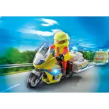 Playmobil - City Life Моторная спасательная лодка с огнями 71205 — фото 3
