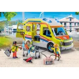 Playmobil City Life 71202 Машина скорой помощи со светом и звуком 67 деталей — фото 3