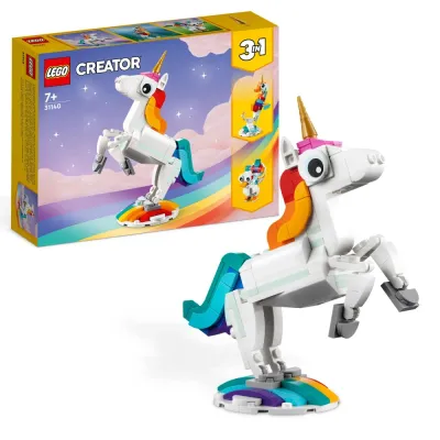 Конструктор LEGO Creator 31140 Волшебный единорог 3 в 1