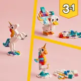 Конструктор LEGO Creator 31140 Волшебный единорог 3 в 1 — фото 8