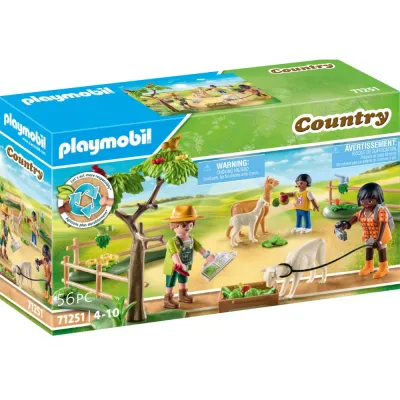 Playmobil Country 71251 Прогулка с альпаками 56 деталей