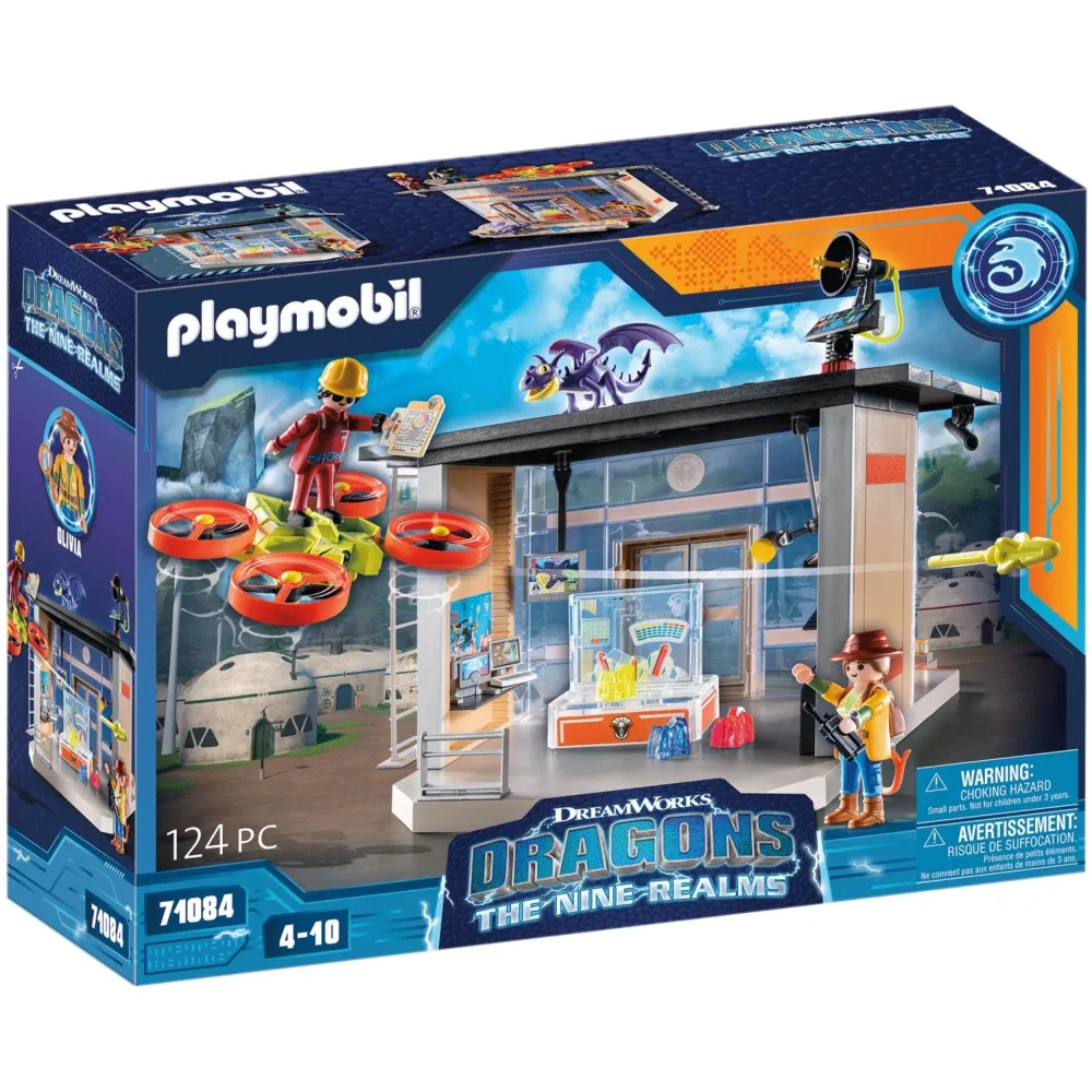 Playmobil Dragons The Nine Realms 71084 Лаборатория ICARIS 124 детали