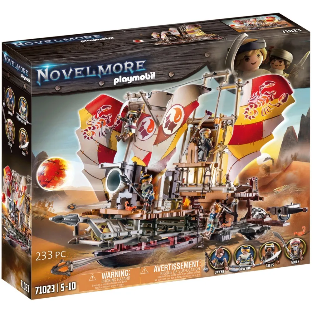 Playmobil Sal 71023'ahari Sands Укротитель песчаных бурь 233 детали