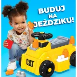 Fisher Price HDJ29 — Детская машинка-каталка Fisher-Price Mega Bloks CAT с 10 кубиками — фото 4