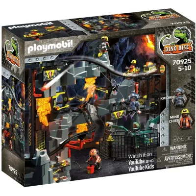 Playmobil Dino Rise 70925 Шахта Dino Mine 366 деталей