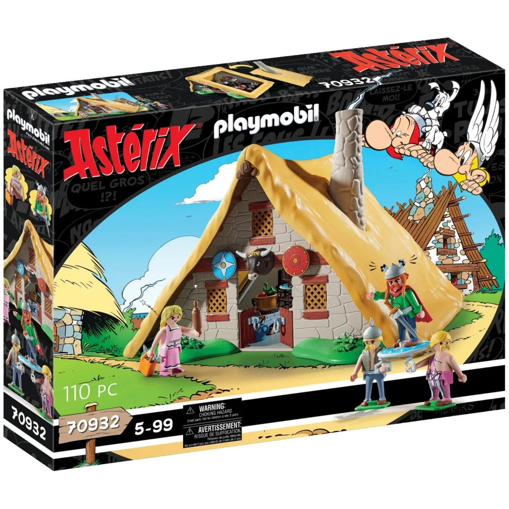 Playmobil - Asterix: Хижина Аспараноикса 70932