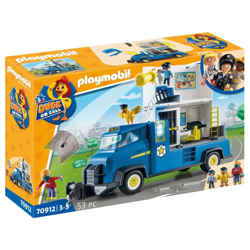 Playmobil Duck On Call 70912 Полицейский автомобиль 53 детали