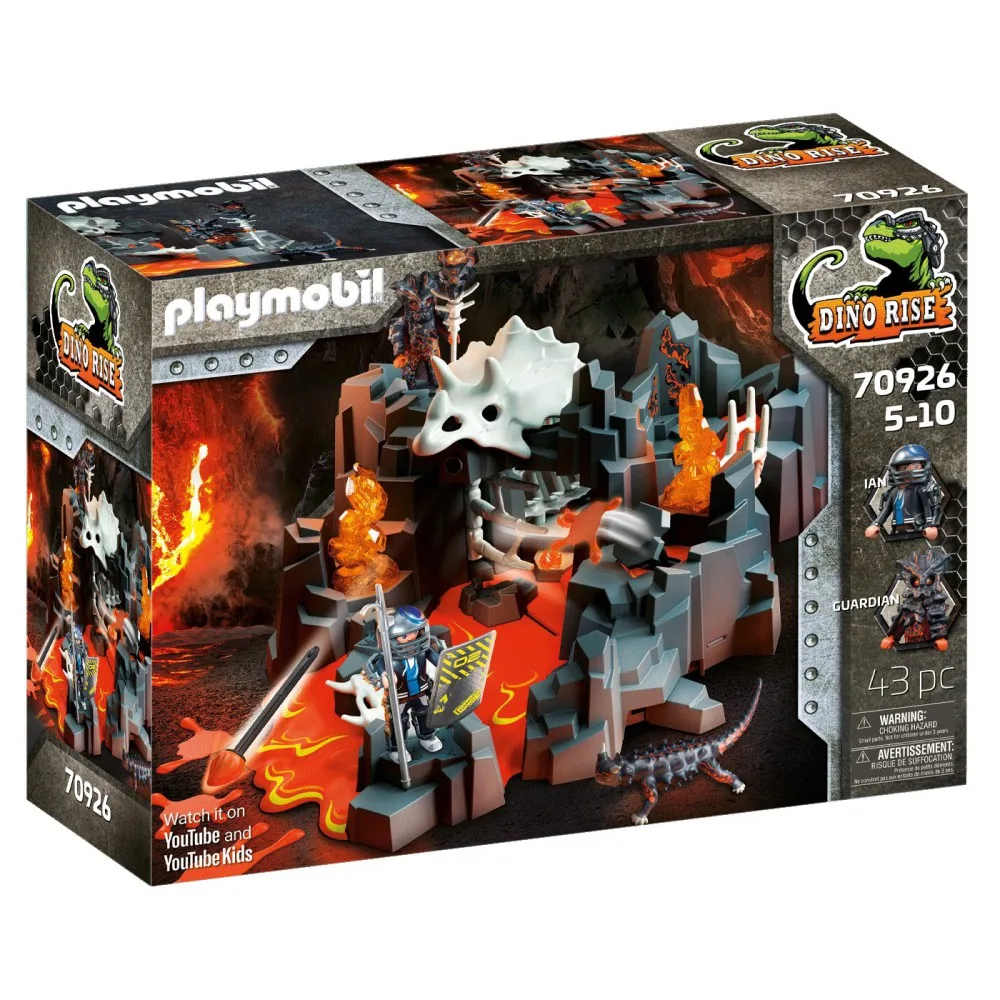 Playmobil Dino Rise 70926 Стражи источника лавы 43 детали