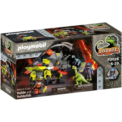 Playmobil Dino Rise Robo-Dino 70928 Боевая машина 49 деталей