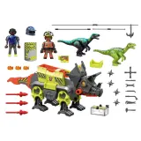 Playmobil Dino Rise Robo-Dino 70928 Боевая машина 49 деталей — фото 2