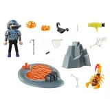 Игровой набор Playmobil Dino Rise 70909 «Схватка с огненным скорпионом» стартовый набор 70909 — фото 3