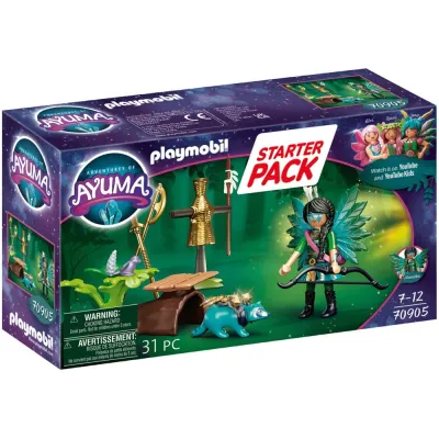 Игровой набор Playmobil 70905 «Фея-рыцарь с енотом-полоскуном» стартовый набор 70905