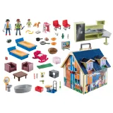 Playmobil 70985 Переносной кукольный домик с обстановкой 64 детали — фото 3