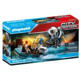 Игровой набор Playmobil 70782 Полицейский реактивный ранец Арест похитителя 70782 30 деталей — фото 1