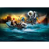 Игровой набор Playmobil 70782 Полицейский реактивный ранец Арест похитителя 70782 30 деталей — фото 2