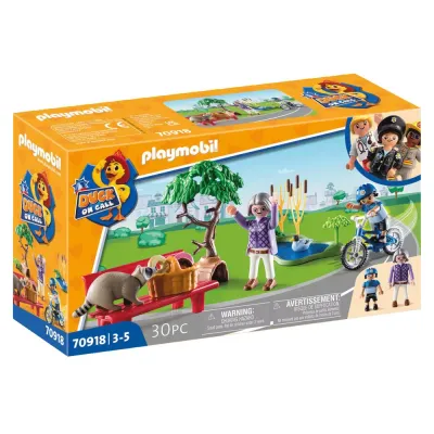 Игровой набор Playmobil Duck On Call 70918 «Полицейская операция. Поймай вора!» 70918