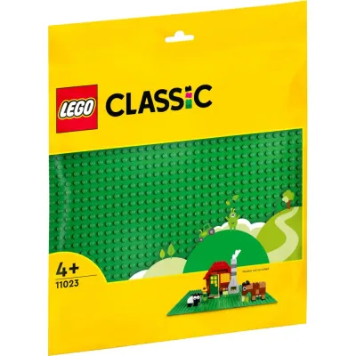 LEGO Classic - Зеленая строительная плитка 11023